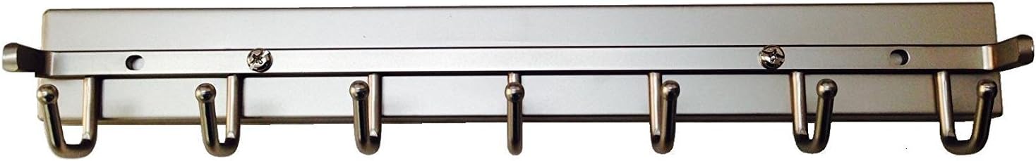 Touch to Open Deluxe Sliding Belt Rack, Satin Nickel 14