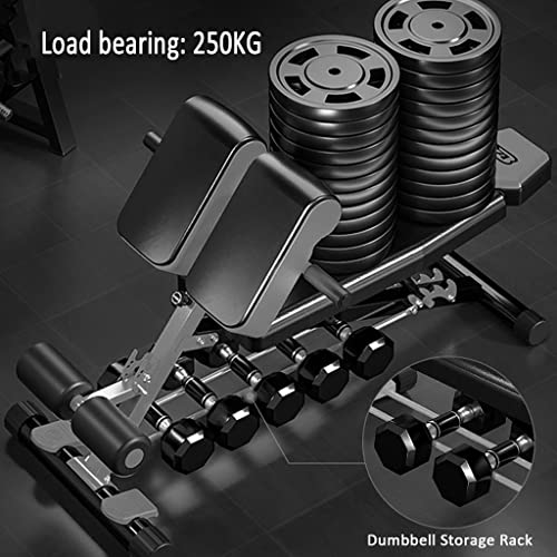 Romeinse Stoel Verstelbare Gewichtsbank Buiksporter Sit-Up Training Bank Priester Bank Workout Bankje For Volledige Alles-in-één Lichaamstraining (Color : Red, S : 135 * 50 * 41cm) - Image 4