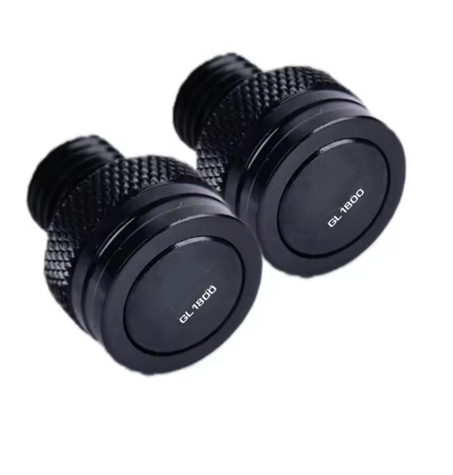 Rearview part Accessories Motorcycle M10 Aluminum Mirror Hole Plug Screw Bolt For H-ONDA Goldwing 1800 GL1800 F6B 2002-2023 2024 2025(Black- Silver)