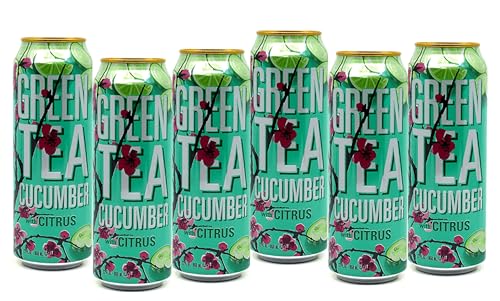 Cucumber Green Tea With Citrus, Cucumber Citrus Green Tea, 6 pack 22oz