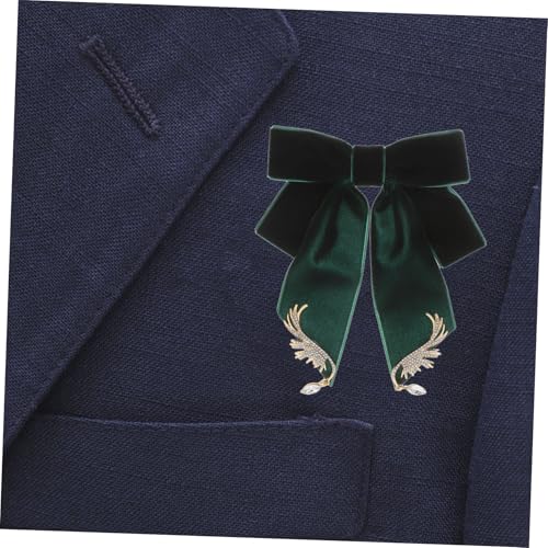 Collier rétro pour robe de soirée et broche baroque de créateur - 5