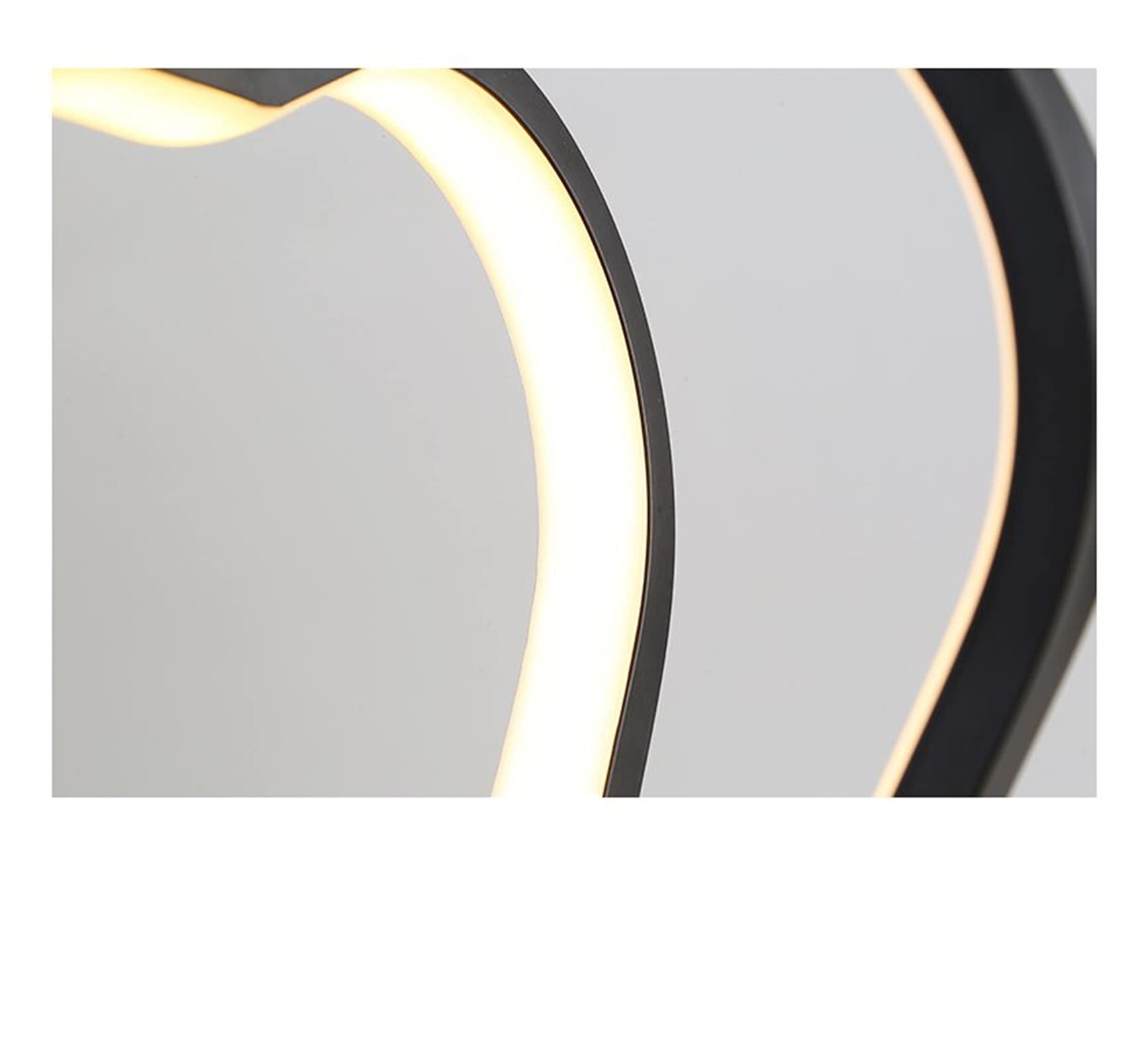 Machine Chambre De Chevet LED Pendentif Lumière en Forme De Coeur Salle De Mariage Suspension Lampe Bar Foyer Noir Luminaire Suspension Suspension Lumières (Color : White, Size : D26xH23cm)