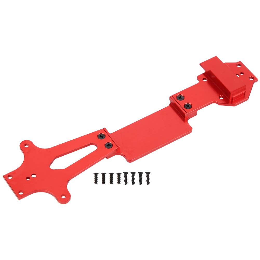 Treehobby 2PCs Aluminum Rear Wheel Cups For WLtoys 144001 1/14 RC Car – Red Upgrade Parts - View #4