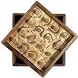 Trail Run Wood Brain Teaser Puzzle - Edge Match to Complete Path