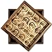 Trail Run Wood Brain Teaser Puzzle - Edge Match to Complete Path - Creative Crafthouse
