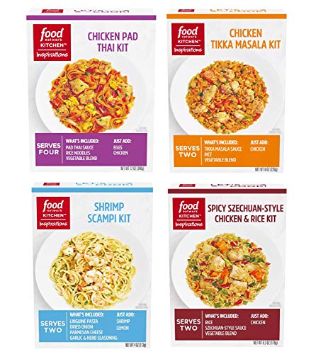 Food Network At Home Meal Kits Bundle! Includes Spicy Szechuan-Style Chicken & Rice