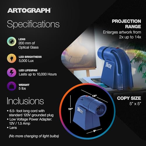 専用ほかのかた発送×抽象画　interiorl ithograph Artograph LED Tracer Art Projector for Artists, DIY Crafts
