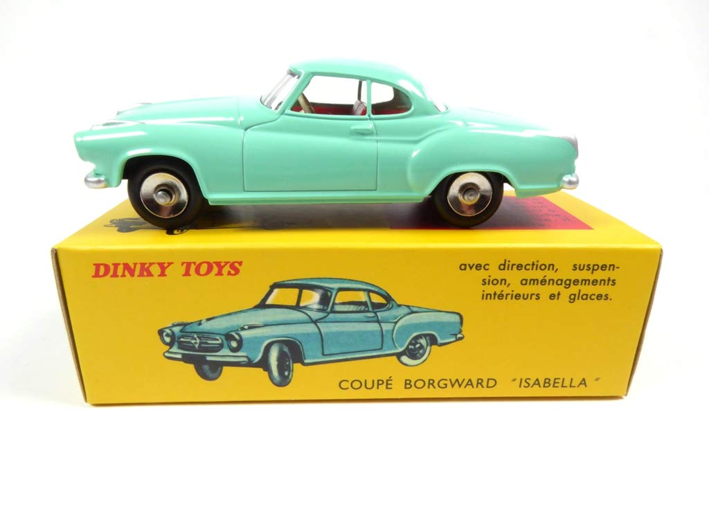 Dinky Toys France - Borgward Isabella Coupé, Réf 549, Couleur Verte