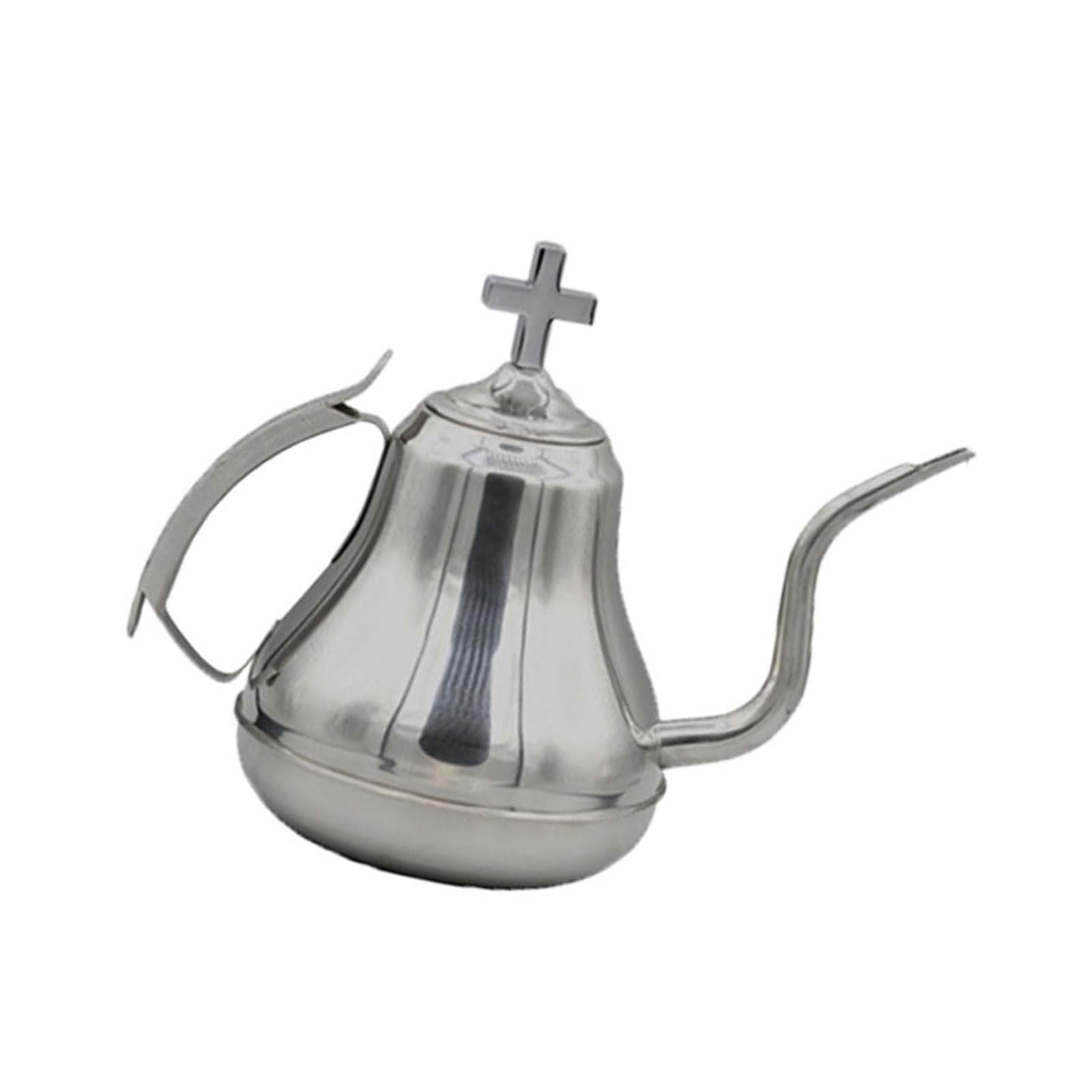 Tsophreniq Stainless Steel Religious Pitcher Communion Wine Dispenser Kettle Religious Event Drink Container Liquid Communion Wine Kettle