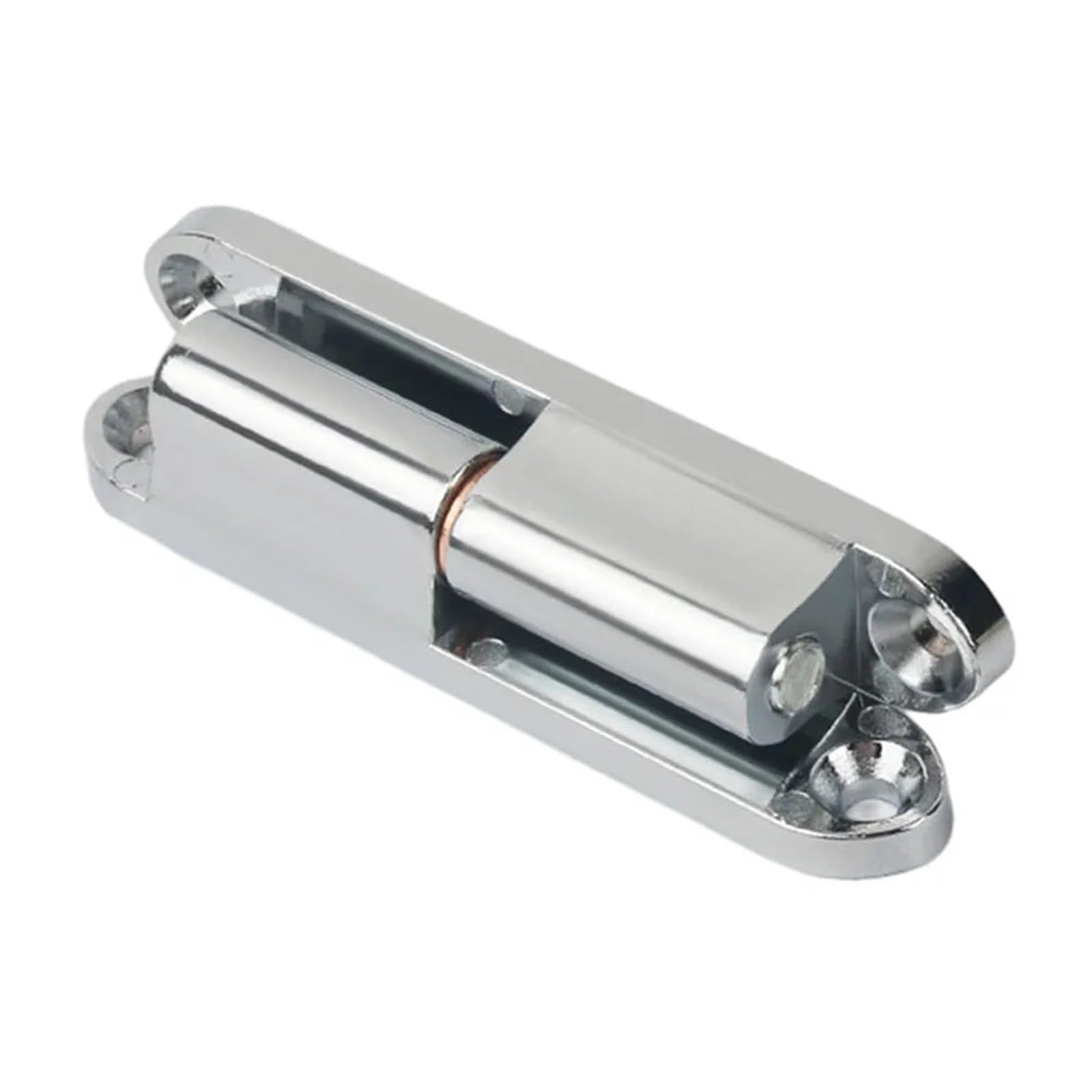 FQJYXWEWL Detachable Hinge Industrial Electrical Box Cabinet Door Zinc Alloy Silver Cupboard 180 Degrees 1Pcs