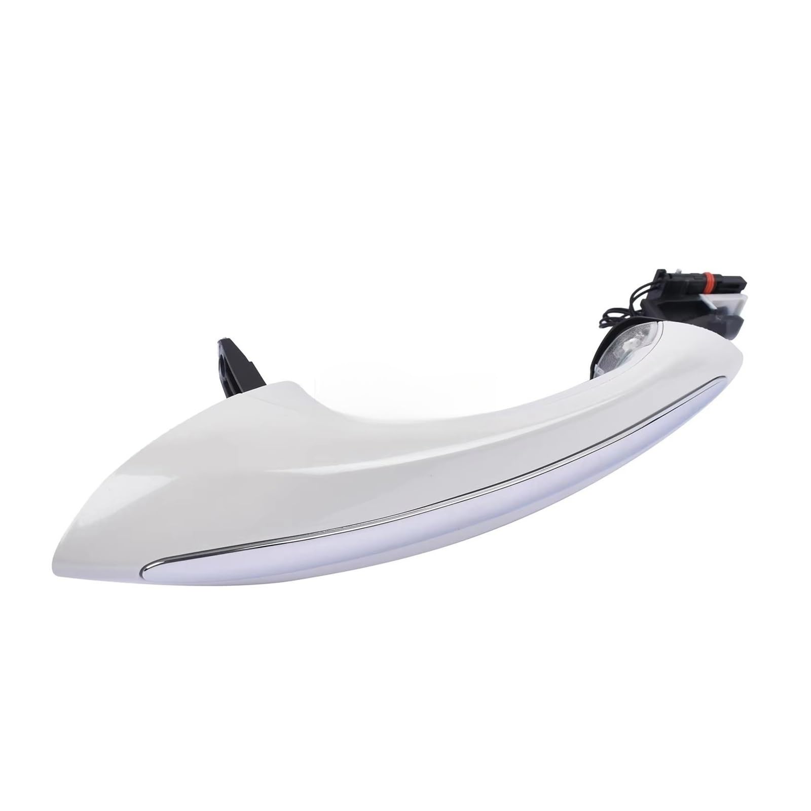 RAtsch Car Side Exterior Door Handle Rear Left Door Handle for F07 for F10 for F11 for F06 for F12 for F13 for F01 for F02 for F03 for F04 51217231933 White