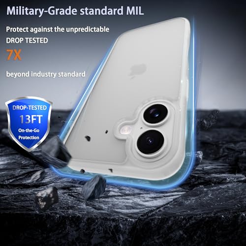 Image of iPhone 17 Case,Translucent Matte(Frosted White)