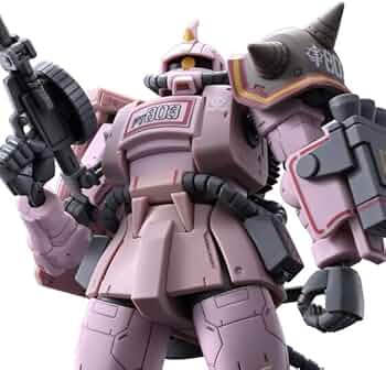 HG 1/144 ザク・デザートタイプ ピンクパンサー部隊 ジムスレッガー