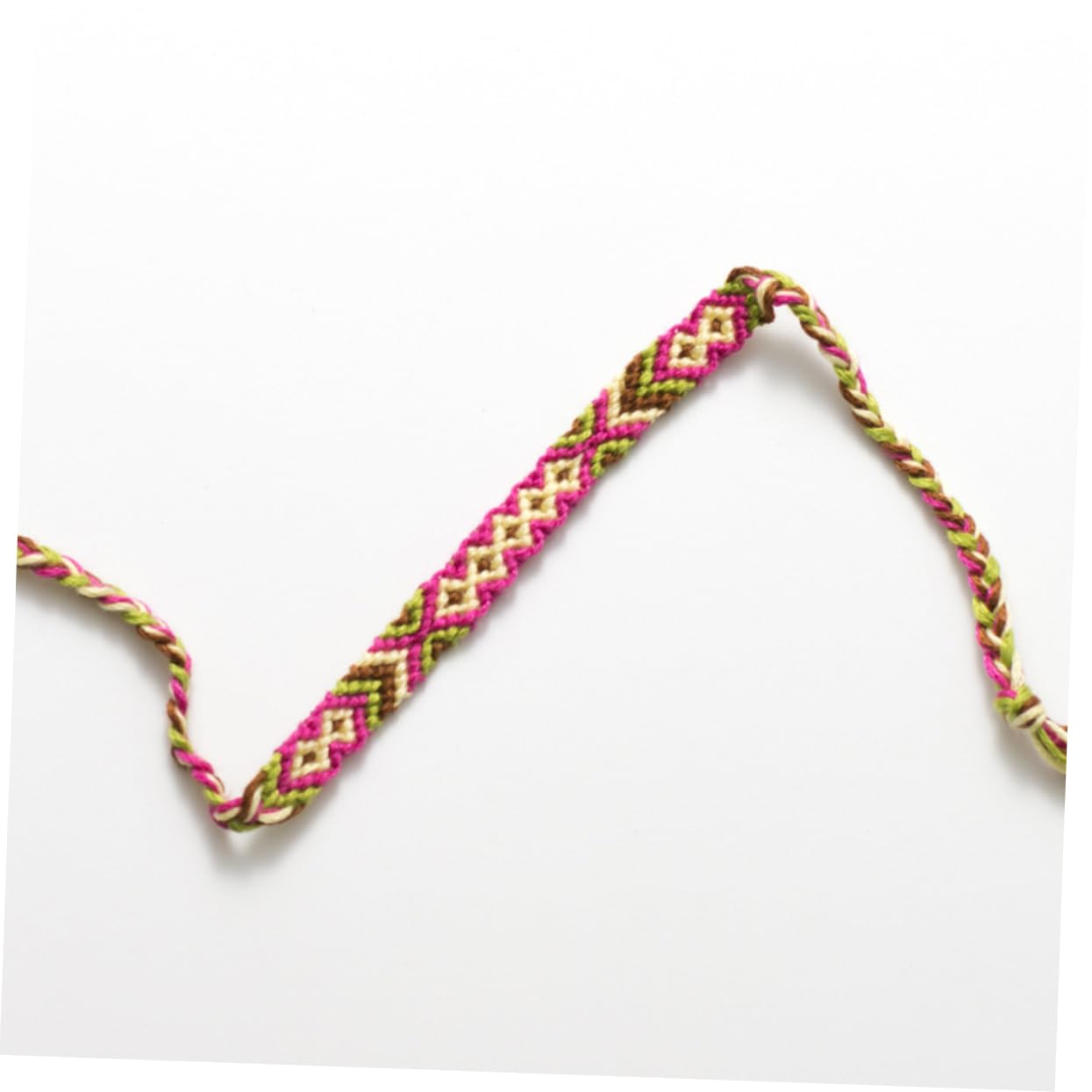 CALLARON 24 Piezas Pulsera Tejida Colorida Pulseras Tejidas Pulseras Trenzadas Hechas A Mano Pulsera Tejida Étnica Pulseras De Hilo Joyería Manual
