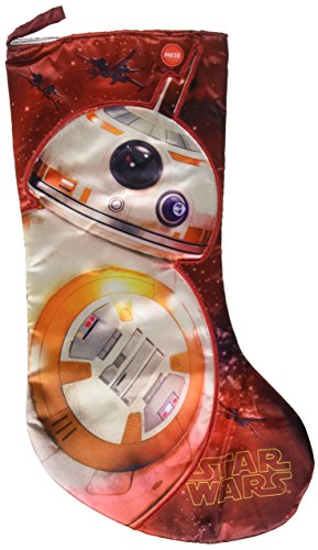 Kurt Adler 19 in. Battery-Operated Star Wars BB8 Stocking with Sound