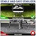 RV Step Stabilizer Kit for Travel Trailers/5th Wheels/Motorhomes, Camper Steps RV Step Support, Height Ranges from 2.8