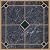 45 Self Adhesive Blue+Gold 12" X 12" Vinyl Flooring Tiles