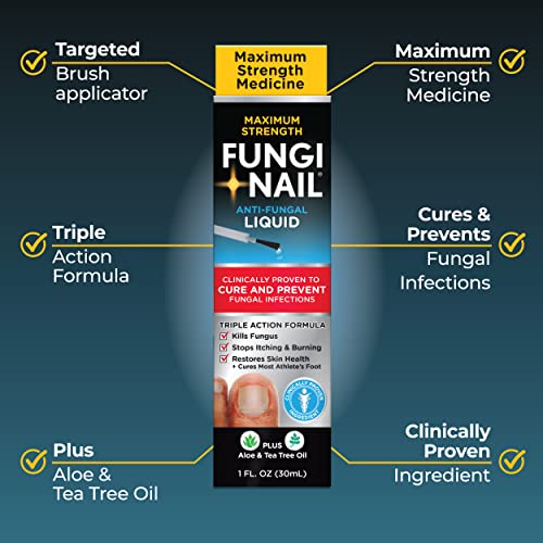 Fungi-Nail 60053076177260 Anti-Fungal Liquid Solution, Kills Fungus That Can Lead To Nail & Athlete'S Foot thumb #3