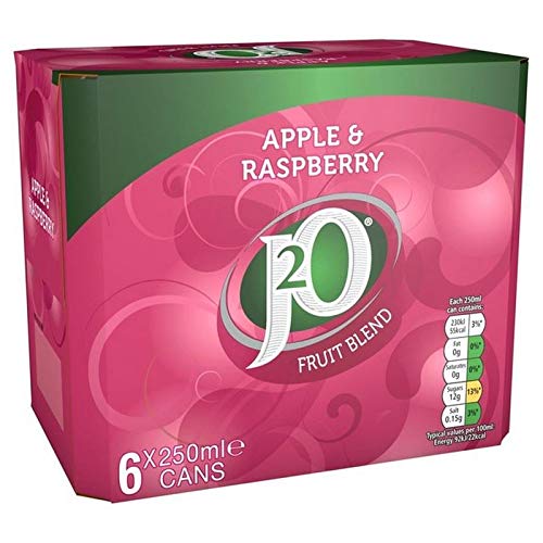Pomme J2O Et Réfrigérateur Framboise Pack De 6 X 250Ml
