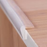 Vista 7 de Protector de Bordes 100% Silicona, Protectores Transparentes de Esquinas Delgadas a Prueba de Bebés, Adhesivo Suave Pre-Aplicado para Seguridad