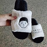 avatar dessin animé PLANTILLA DE POLAR SUAVE DE ALTA DENSIDAD: las zapatillas poseen plantillas de felpa de felpa de alta densidad que pueden cuidar sus pies y ofrecen una almohadilla ultra suave y amortiguadora para que se liberen de las restricciones.