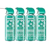 iDuster Canned Air Duster for Computer - Disposable Keyboard Cleaner Cleaning Duster for Electronics, 4PCS(10oz)