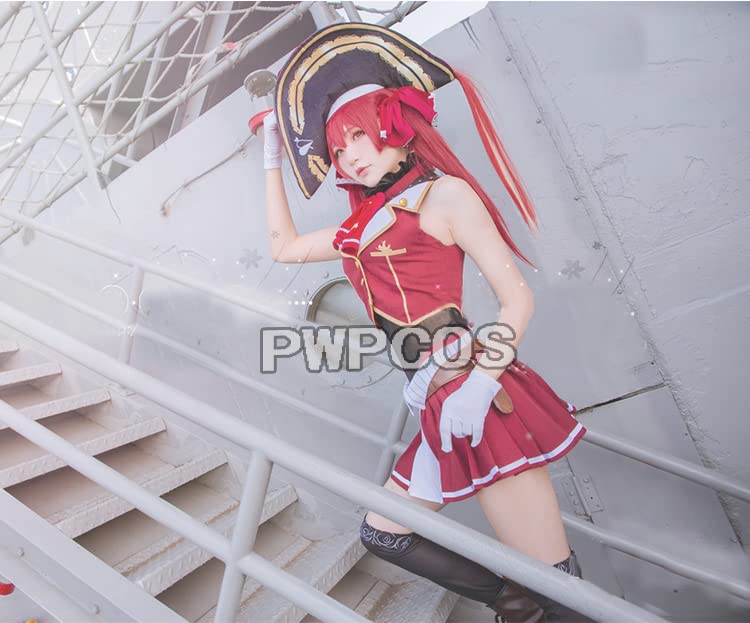 Amazon.co.jp: [PWPCOS] 宝鐘マリン バーチャルYouTuber VTuber 海賊団
