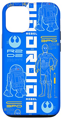 Coque iPhone 12 Star Wars édition droids finition premium impression haute définition durable