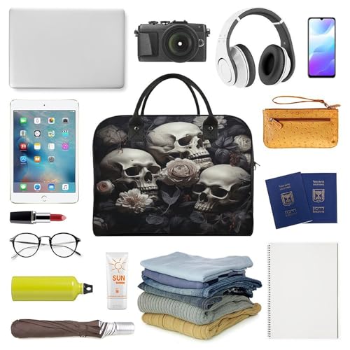 Maletín ligero para laptop con diseño negro y blanco miniatura 5