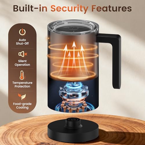 Electric Milk Frother and Hot Chocolate Maker