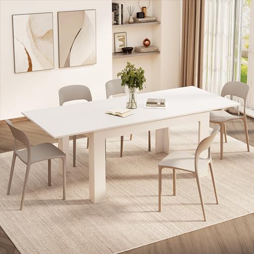 Mobili Fiver, Tavolo allungabile Cucina, Easy...