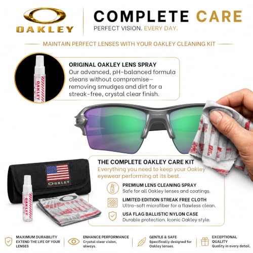 Image of Oakley FLAK 2.0 XL OO9188 Rectangle Shape Sunglasses With Official Eyewear Kit