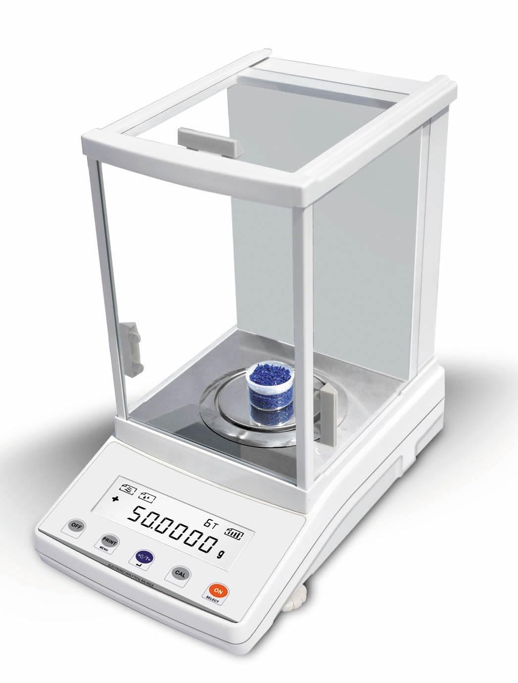 HFBTE Electronic Analytical Balance Lab Analytical Balances Electronic Weighing Scale Laboratory Scale Jewelry Scale Scientific Scale with Capacity 120g Readability 0.0001g g/mg/ct/oz Unit Conversion