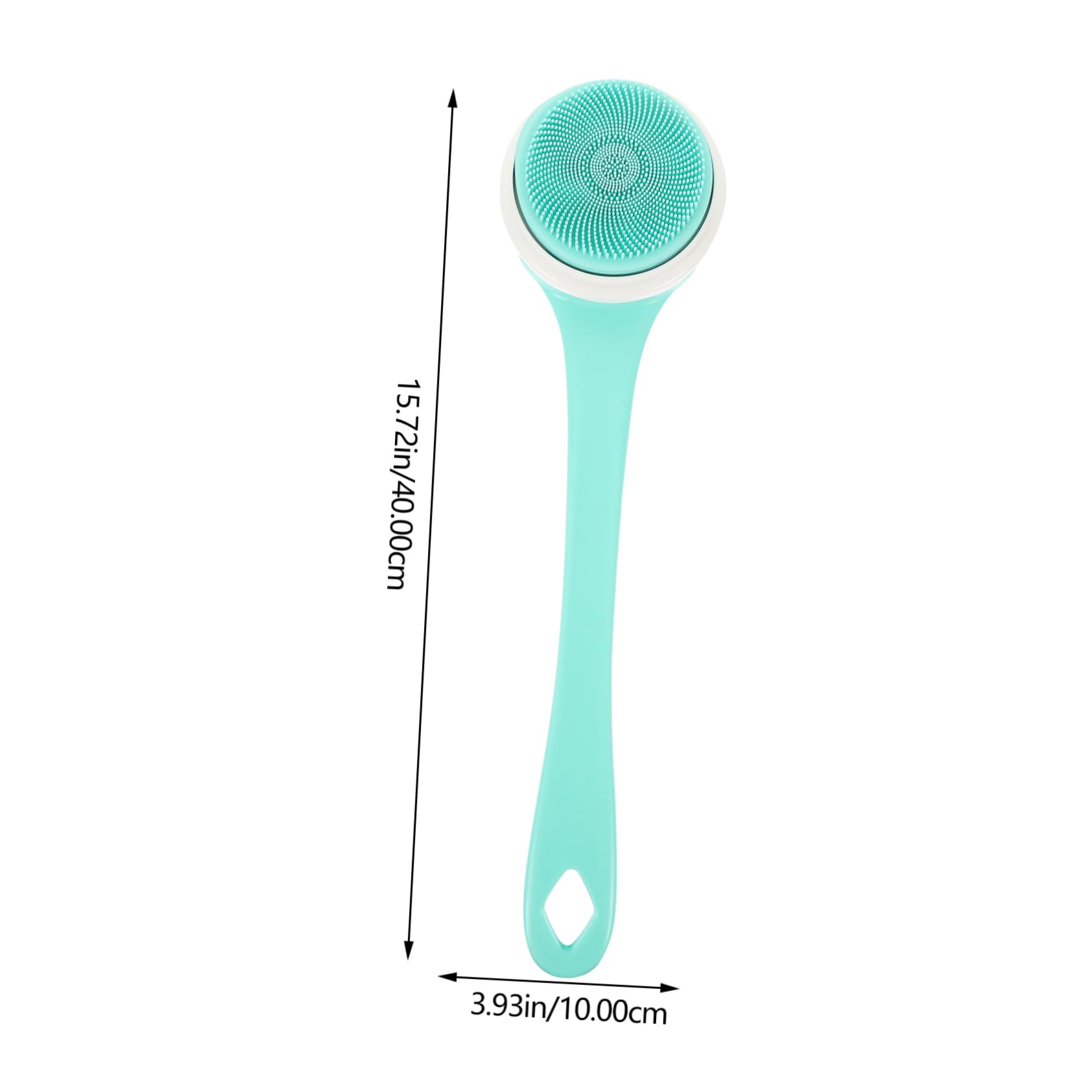 Cepillo De Baño Eléctrico Cepillo Corporal De Silicona Para Ducha Exfoliante Corporal Reutilizable Para Limpieza De Espalda Baño o Ducha