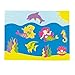 Baker Ross AF442 Mermaid Foam Stickers - Pack of 120, Self-adhesives, Perfect for Children to Decorate Collages and Crafts, Ideal for Schools, Craft Groups, Party Crafting, Home