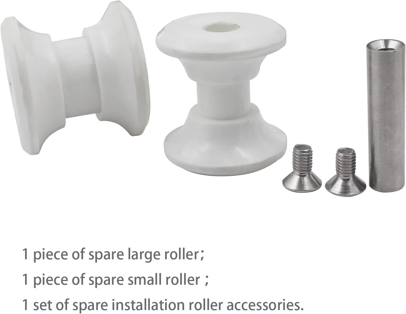 SHENGHUISS 316 Stainless Steel Hinged Self Launching Bow Anchor Roller with pivoting Dual-Roller Anchor Pivoting Head Bow Rollers for Boats