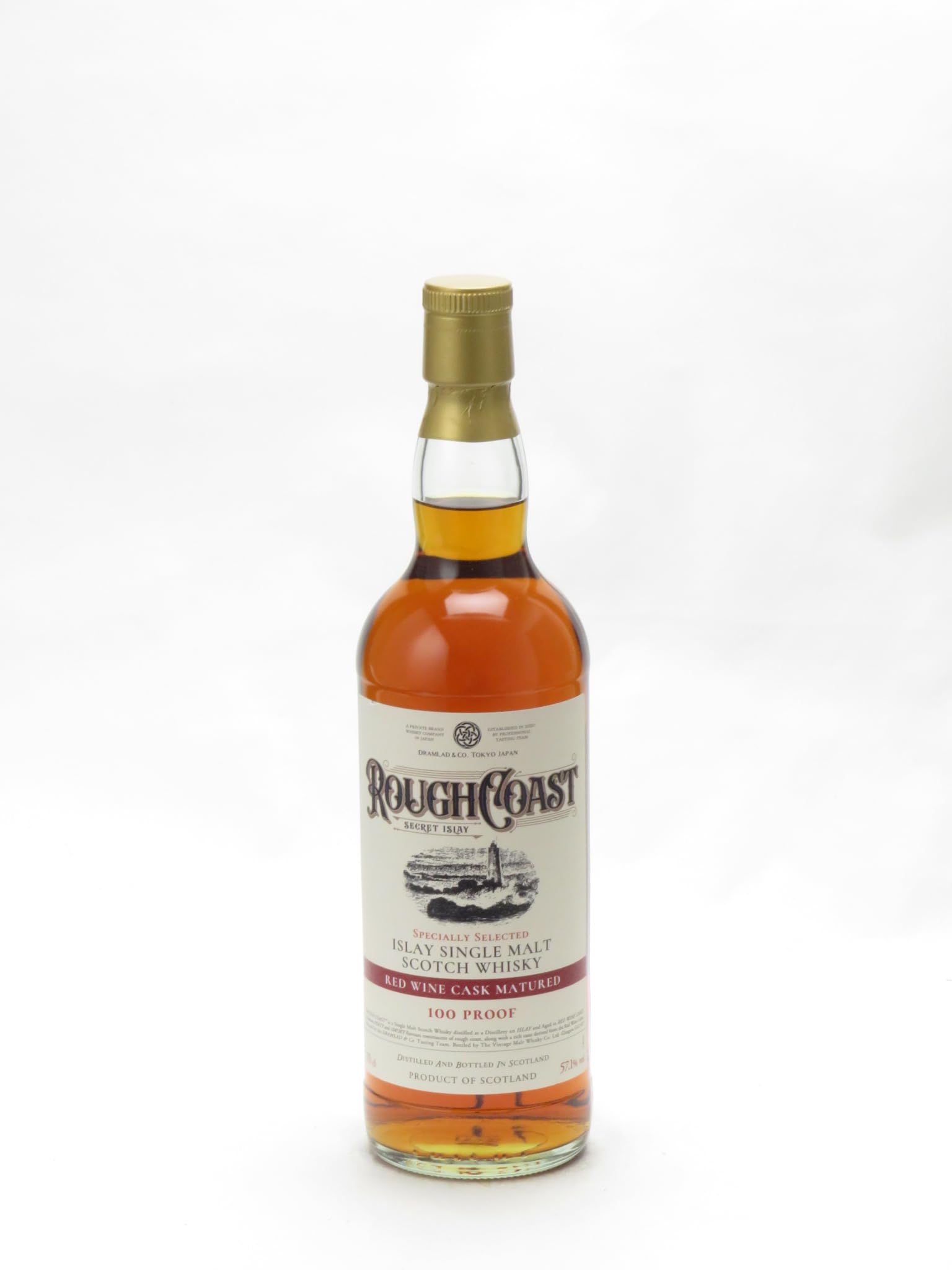 ROUGH COAST カスクストレングス ウイスキー　ラフコースト Amazon.co.jp: ラフ・コースト Secret Islay Single Malt 100 Proof