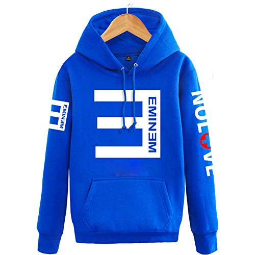 Eminem演出服 エミネム Rap反eパーカー フード付き カップルお揃いジャージ パーカー 応援服 ヒップホップ 4色入り 秋冬 防寒 男女兼用ペアルック トレーナー Hoody