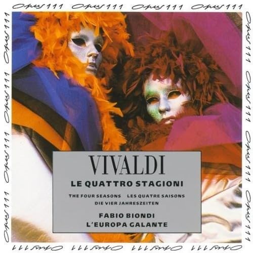 Vivaldi:Violin Concerto Seasons [Audio CD] Fabio Biondi