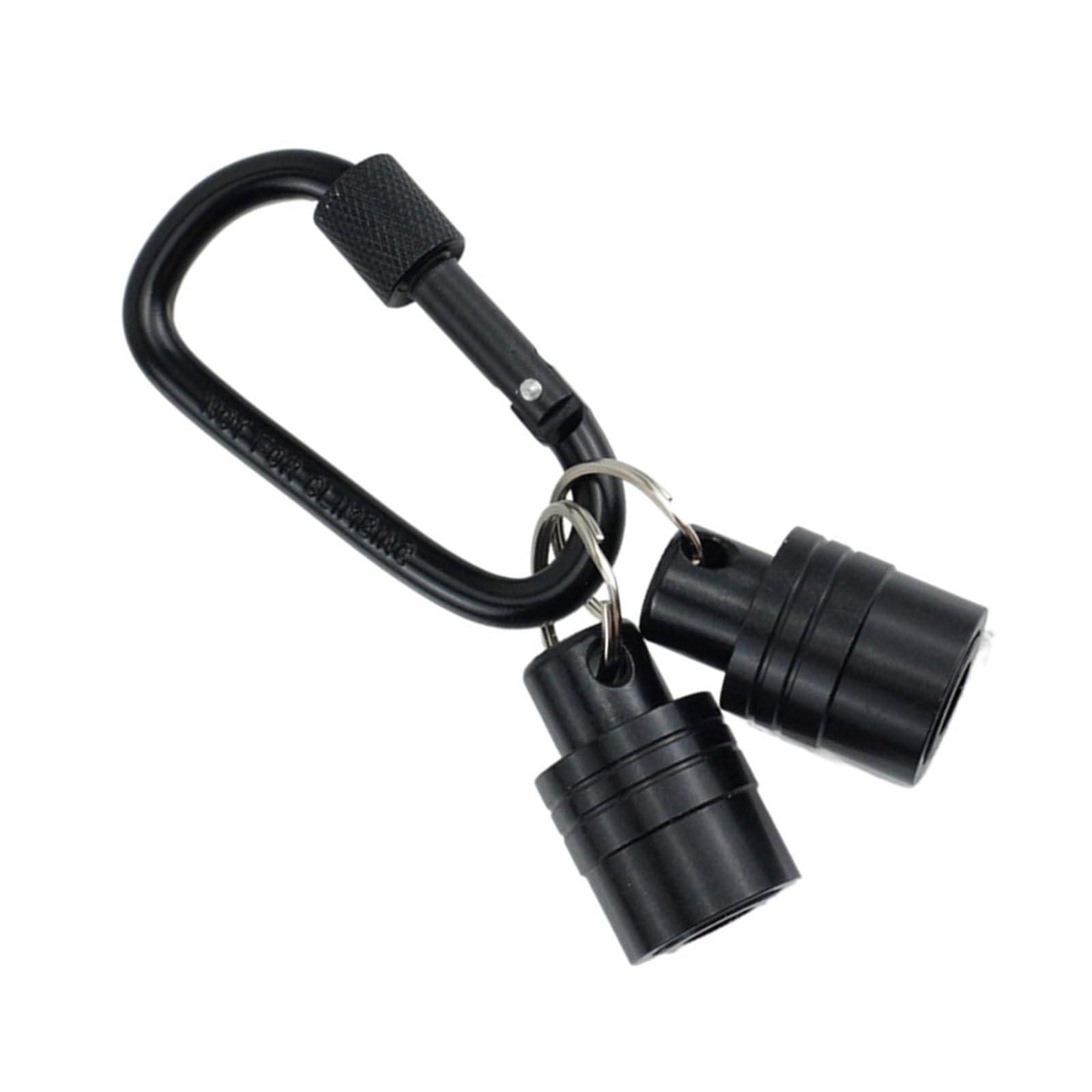 Msioytog C Professional Drill Bit Holders Keychains With Arabiners For Easy Attachments And Quick Use Shanks