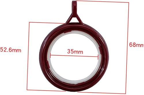 Miniatura 6 de IMIKEYA 10 piezas Silenciador Anillo de cortina de metal Perchero decorativo para cortina de ducha Ganchos de metal Perchero de ropa Clip de cortina