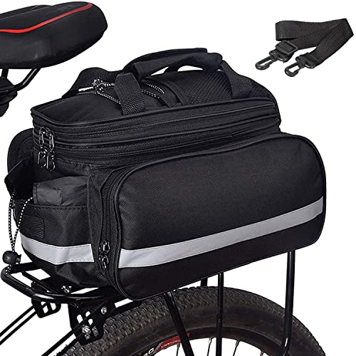 Taeku Gepäckträgertasche, Multifunction Fahrradtasche 27L wasserdichte...