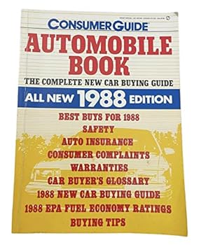 Paperback The Automobile Book 1988 Book