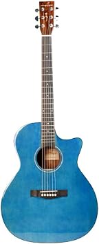 Guitar Guitar 41" Fork Acoustic Guitar Playing Face Single Guitar Light Spruce Cut Corner Acoustic Guitar Color C, Size 41 inches