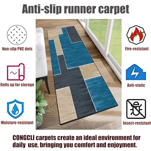 Alfombra de cocina para sala habitacion dormitorio comedor suave y resistente 8