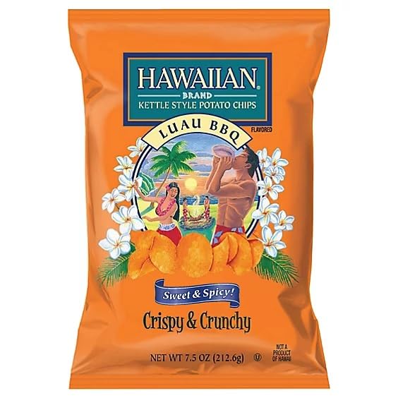 Cascade Style Luau Barbecue 7.5 oz. Bags (Pack of 4)