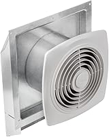 Vista 1 de Broan-NuTone 509 - Ventilador de ventilación a través de la pared, cubierta blanca, 200 CFM, 8.5 Sones, 8