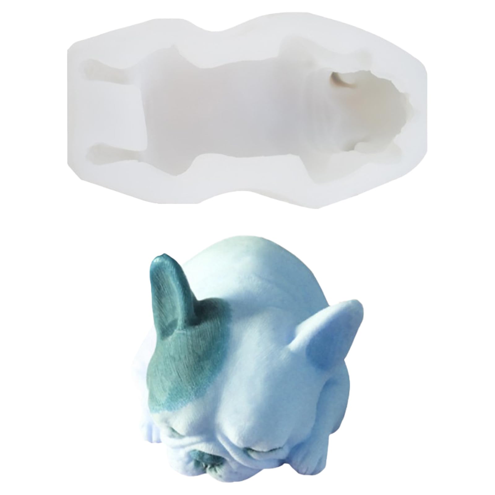 Nucelit Fondant Silicone Dog Shaped Silicone Molds for Chocolate Mousses Cake, Fondant Decoration, Kitchen Baking Tool Chocolate Mold