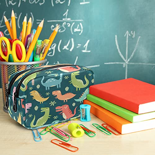 Cartone Animato Dinosauro Astuccio Borsetta Porta