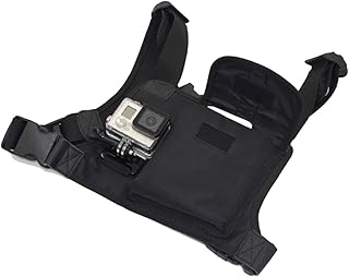 UKCOCO Chest Strap Camera Chest Belt Camera Chest Strap Multifunction Black Camera Bag Chest Belt Mutifunctional Chest Strap Breast Tape